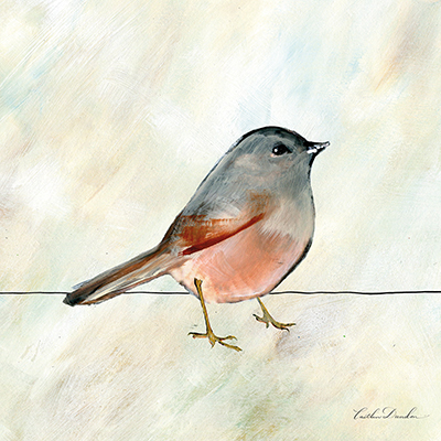 Painted Bird III <br/> Caitlin Dundon