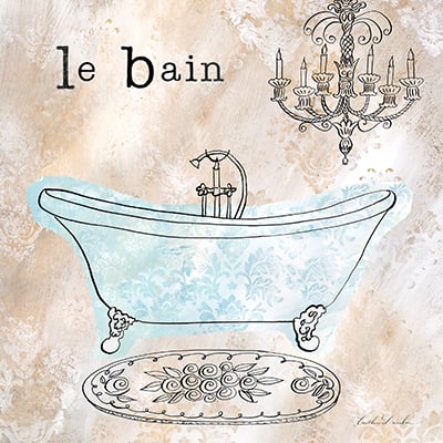 French Bath Sketch II<br/>Caitlin Dundon