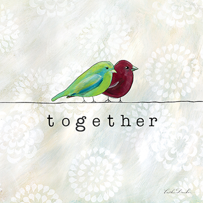 Birds of a Feather Square I <br/> Caitlin Dundon