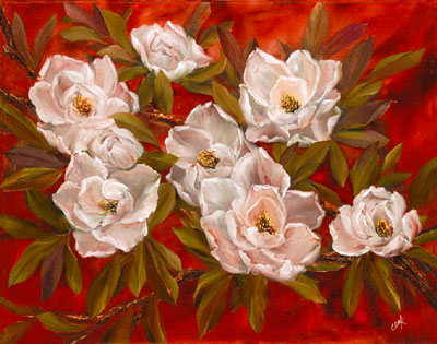 Opulent Magnolias <br/> Carolyn Cook