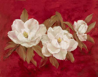 Magnolias II <br/> Carolyn Cook