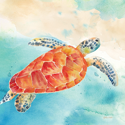 Sea Splash Sea Turtle  <br/>Cynthia Coulter