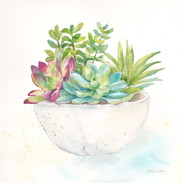 Sweet Succulent Pots II<br/>Cynthia Coulter