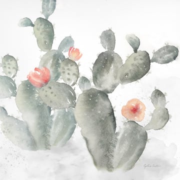 Cactus Garden Gray Blush III<br/>Cynthia Coulter