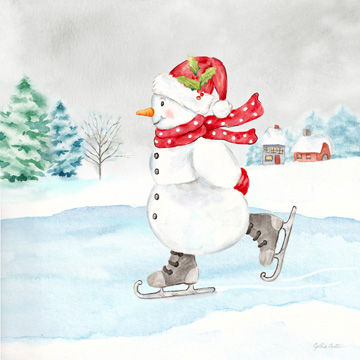 Let it Snow Blue Snowman V <br/> Cynthia Coulter