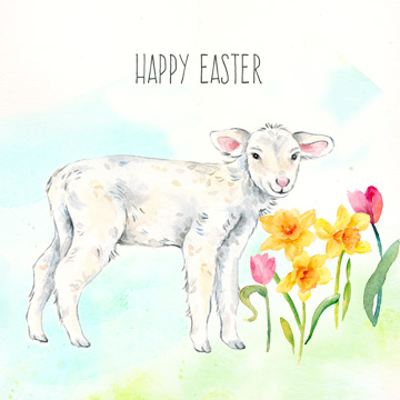 Hello Easter IV-Happy Easter<br/>Cynthia Coulter