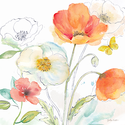Happy Poppies III<br/>Cynthia Coulter