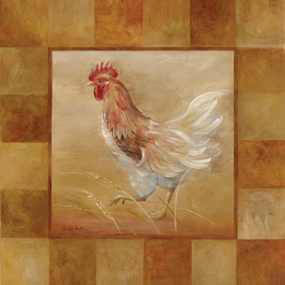 Checkered Rooster II <br/> Cynthia Coulter