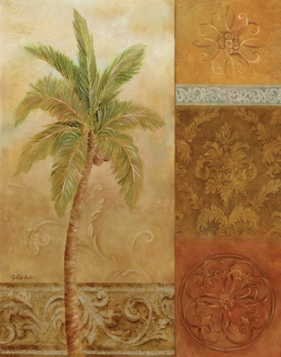 Palm Collage I <br/> Cynthia Coulter