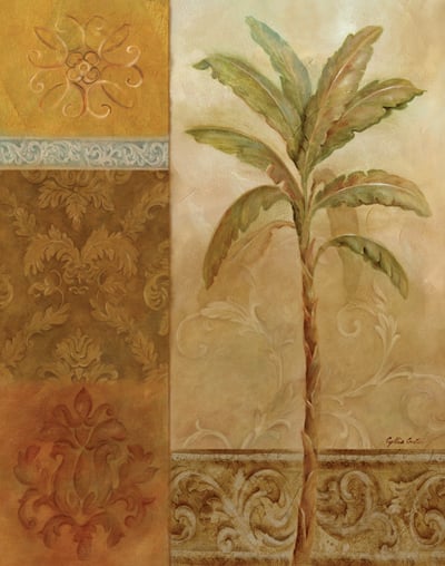 Palm Collage II <br/> Cynthia Coulter