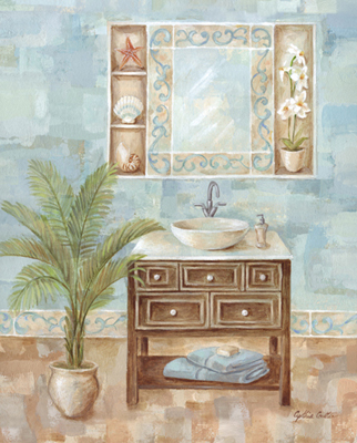 Tile Bathroom I<br/>Cynthia Coulter