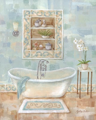 Tile Bathroom II<br/>Cynthia Coulter