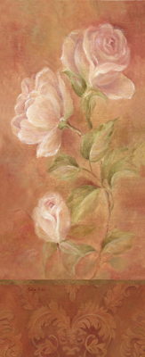 Rose Damask Panel I<br/>Cynthia Coulter
