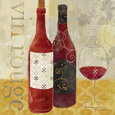 Wine Pattern I <br/> Cynthia Coulter