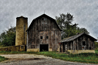 The Old Barn and Silo <br/> Denise Romita