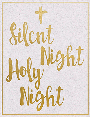 Silent Night Golden <br/> hartworks