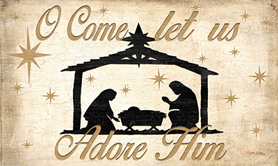 Adore Him Nativity Landscape <br/> Jen Killeen