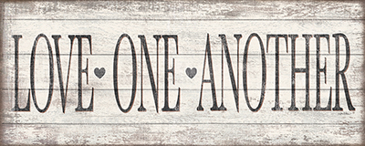 Love One Another Wood Sign<br/>Jen Killeen