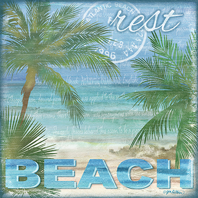 Beach Palm I <br/> Jen Killeen