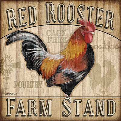 Country Rooster I <br/> Jen Killeen