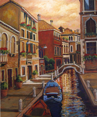 Venice Sunlight <br/> Joanne Morris Margosian