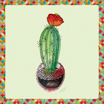 Rainbow Cactus I<br/>Marie Elaine Cusson
