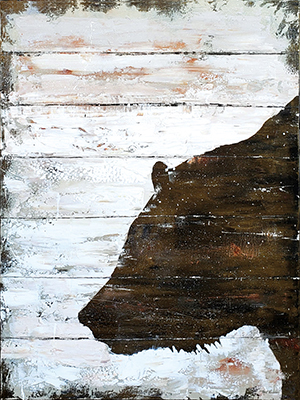 Wild Bear portrait <br/> Marie Elaine Cusson