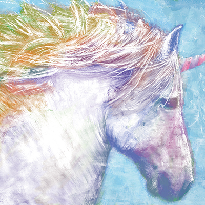 Colorful Unicorn<br/>Marie Elaine Cusson