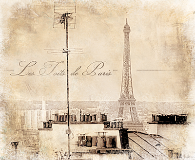 Les Toits De Paris <br/> Marie Elaine Cusson