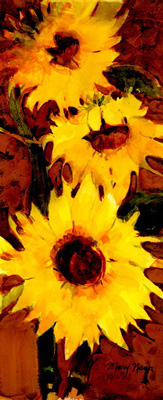 Sunflowers I <br/> Mary Nunn
