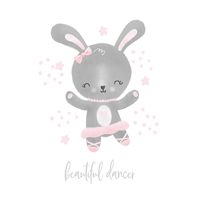 Ballerina Bunny I <br/> Noonday Design