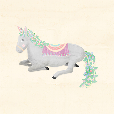 Unicorn Pastel IV <br/> Noonday Design
