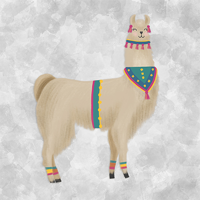 Lovely Llama III<br/>Noonday Design