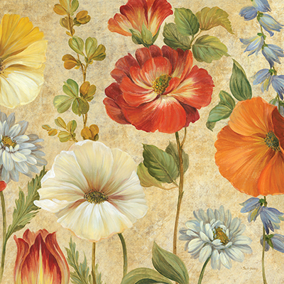 Flower Tapestry II <br/> Pamela Gladding