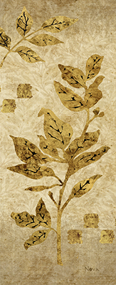 Gold Leaf Branches Panel I <br/> Studio Nova