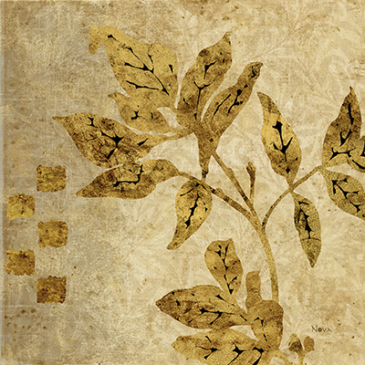 Gold Leaf Branches II <br/> Studio Nova