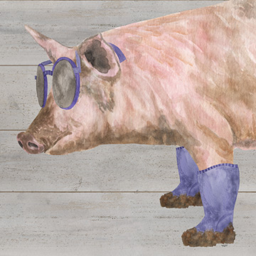 Intellectual Animals V Pig in Boots<br/>Tara Reed