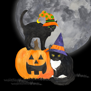 Fright Night Friends I-Black Cat<br/>Tara Reed