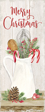 Christmas Kitchen panel II-Merry Christmas<br/>Tara Reed