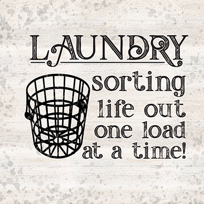 Laundry Room Humor VII-Sorting Life<br/>Tara Reed