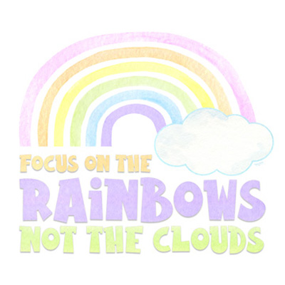 Pastel Rainbows III-Focus<br/>Tara Reed