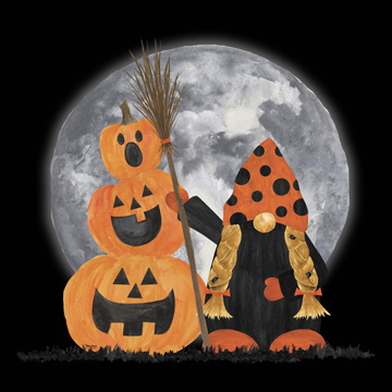 Gnomes of Halloween III-Broomstick<br/>Tara Reed