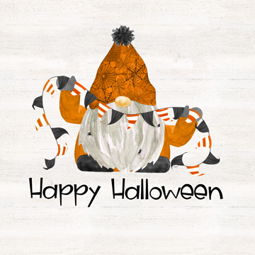 Gnomes of Halloween Sentiment IV-Happy Halloween<br/>Tara Reed
