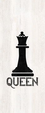 Chess Piece vertical II-Queen<br/>Tara Reed