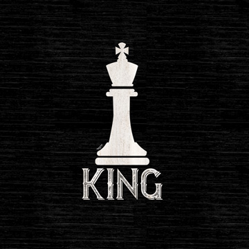 Chess Piece black I-King<br/>Tara Reed