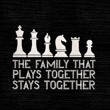 Chess Sentiment black II-Family<br/>Tara Reed