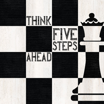 Chessboard Sentiment II-Five Steps<br/>Tara Reed
