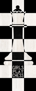 Chessboard Sentiment vertical III-Girls<br/>Tara Reed