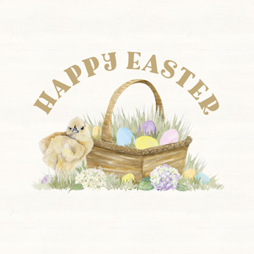 Farmhouse Easter Sentiment IV-Easter Basket<br/>Tara Reed