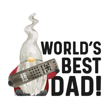Father's Day Gnome I-World's Best<br/>Tara Reed